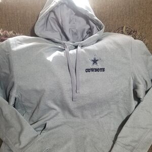 MEN'S TEAM APPAREL DUNNBROOKE L/S DALLAS COWBOYS HOODIE SZ.XL